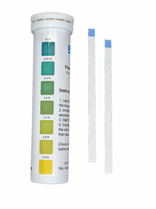 Bartovation FFA 2_0 Bartovation FFA Test Strips 0–2.5% — Deep-Frying Oil Quality