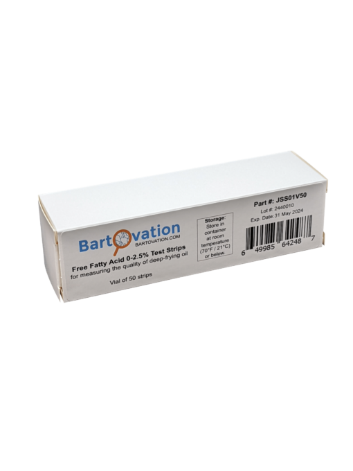 Bartovation FFA 3_0 Bartovation FFA Test Strips 0–2.5% — Deep-Frying Oil Quality