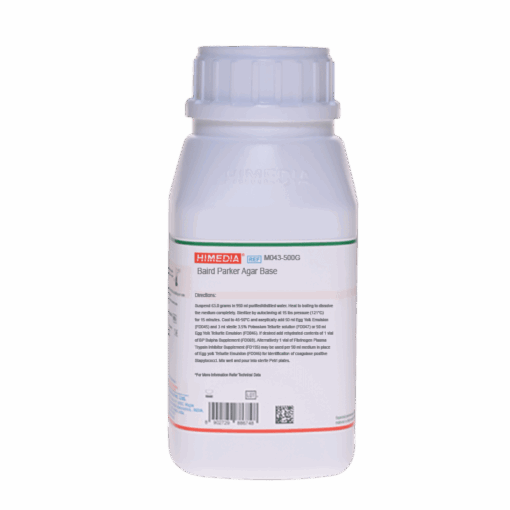 m043-500g Baird Parker Agar Base , 500g , Himedia™