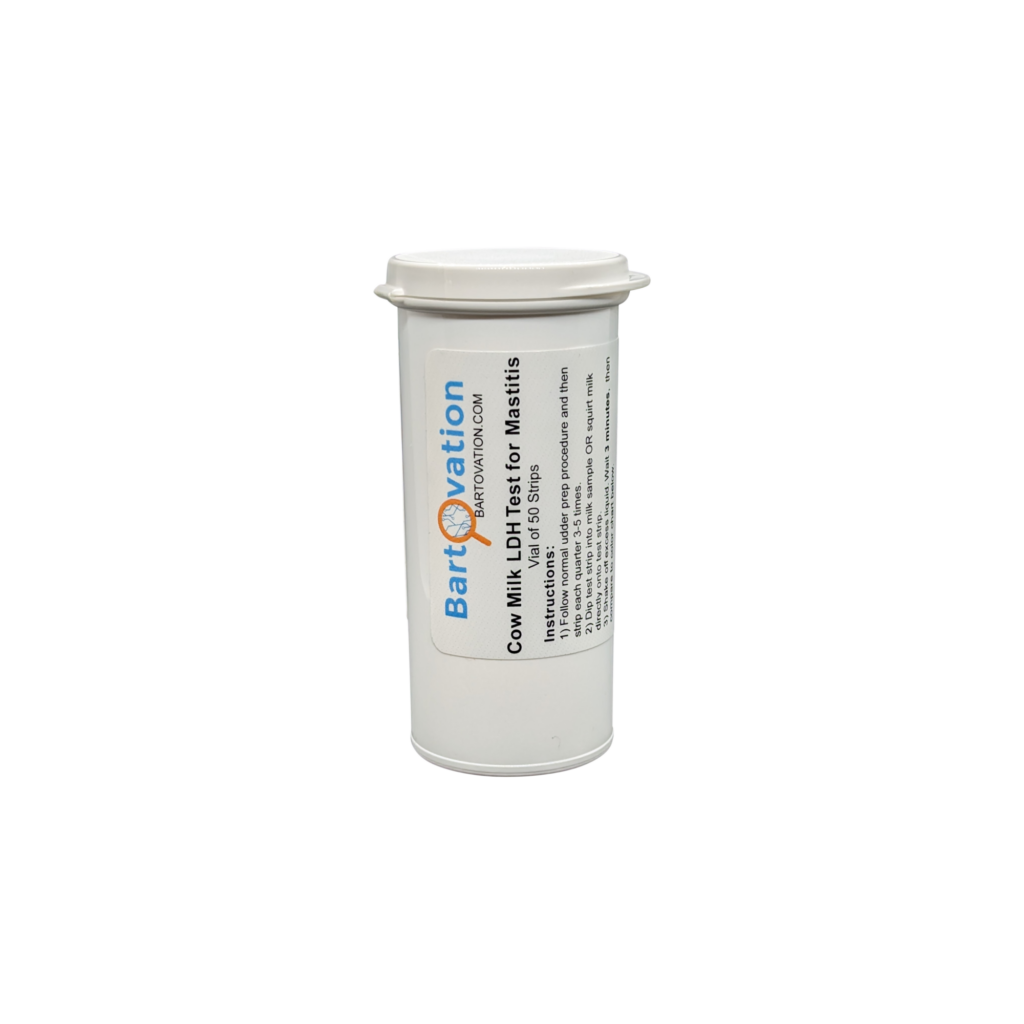 Bartovation LDH cows milk test strips for early subclinical mastitis detection — available in Thailand from BCST