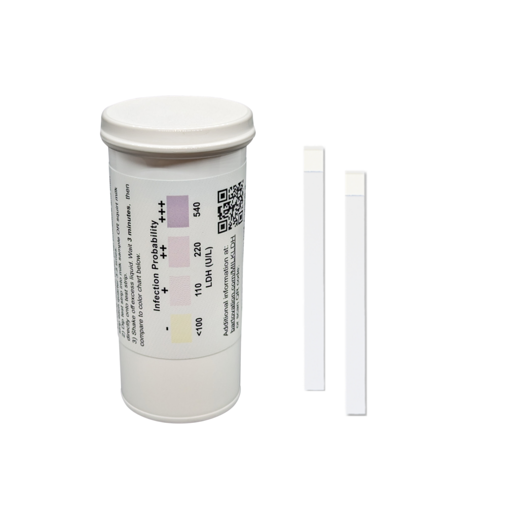 Bartovation LDH cows milk test strips for early subclinical mastitis detection — available in Thailand from BCST