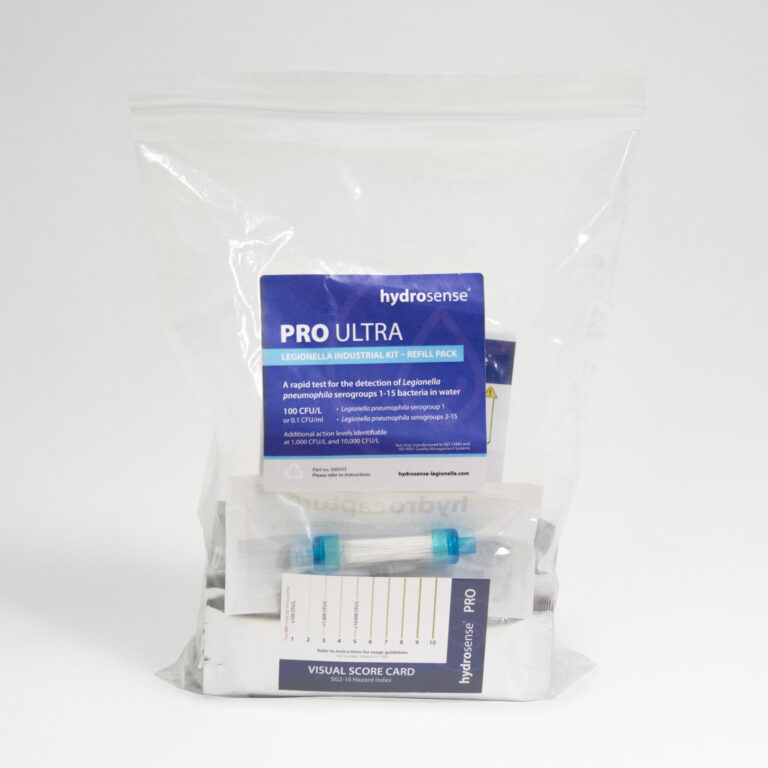 Hydrosense PRO Industrial Legionella test kit refill pack Thailand consumables water safety BCST