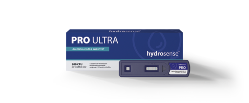 PRO Ultra SWAB_Front-View with Test Hydrosense PRO Ultra Legionella swab test biofilm surface testing Thailand serogroups 1-15 BCST