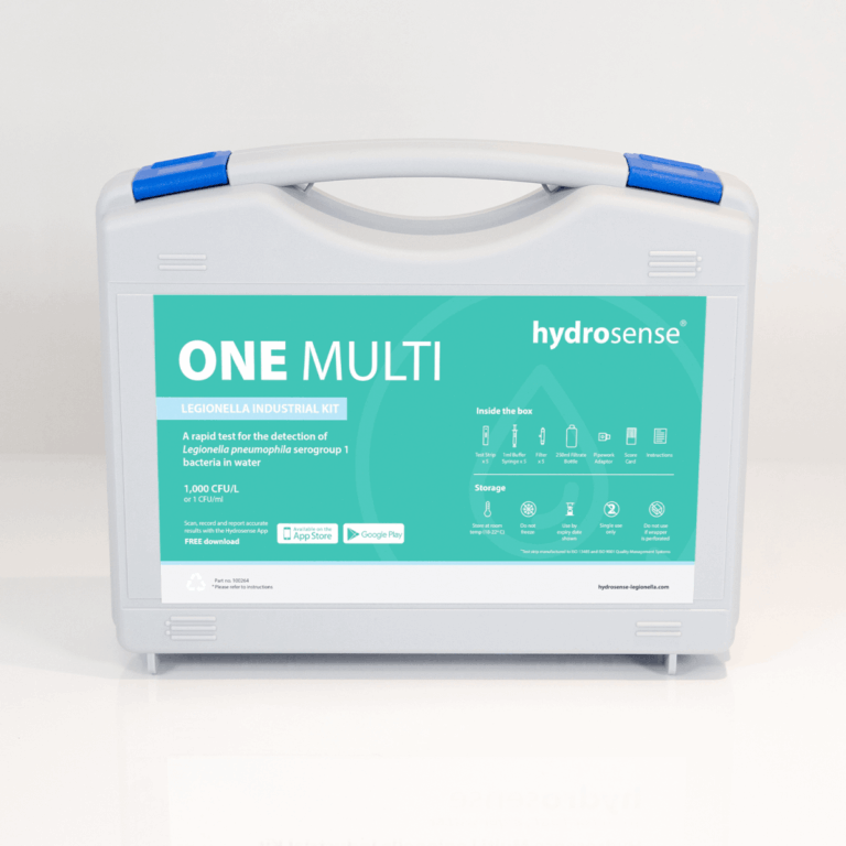 Hydrosense ONE Multi Legionella industrial kit Thailand 1000 CFU/L serogroup 1 repeat monitoring BCST