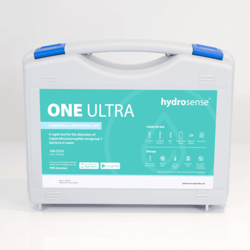 hydrosense-one-ultra-industrial-kit-front-2 Hydrosense ONE Ultra Legionella industrial kit serogroup 1 Thailand 5 tests 100 CFU/L monitoring BCST