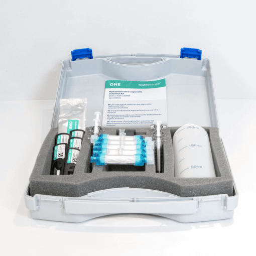 hydrosense-one-ultra-industrial-kit-open-2 Hydrosense ONE Ultra Legionella industrial kit serogroup 1 Thailand 5 tests 100 CFU/L monitoring BCST